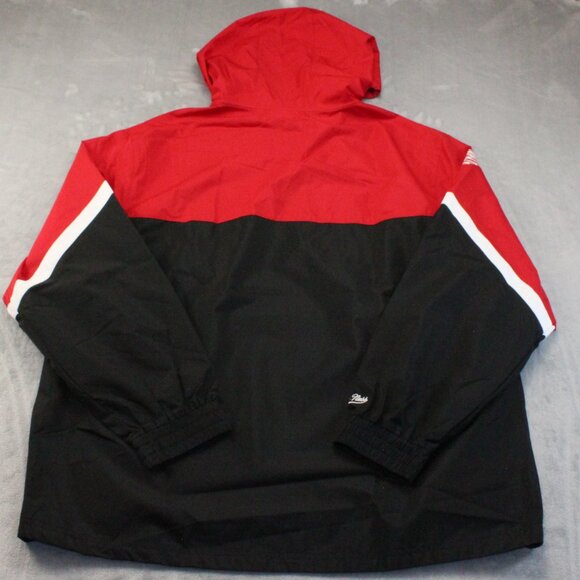 Detroit Red Wings Hooded Long Sleeve Windbreaker Jacket Men's Size XL - Picture 3 of 13